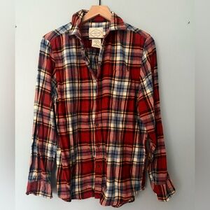 St. John's Bay Multicolor Plaid Shirt